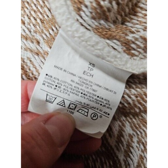 Old Navy Sweater Womens XS Open Front Cardigan Aztec Print - Picture 6 of 8